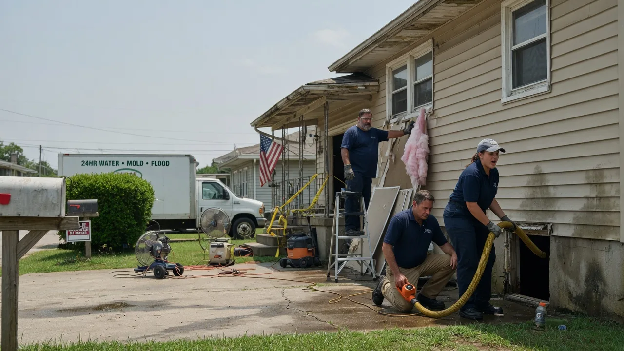 Water Damage Repair in Clune, PA near me